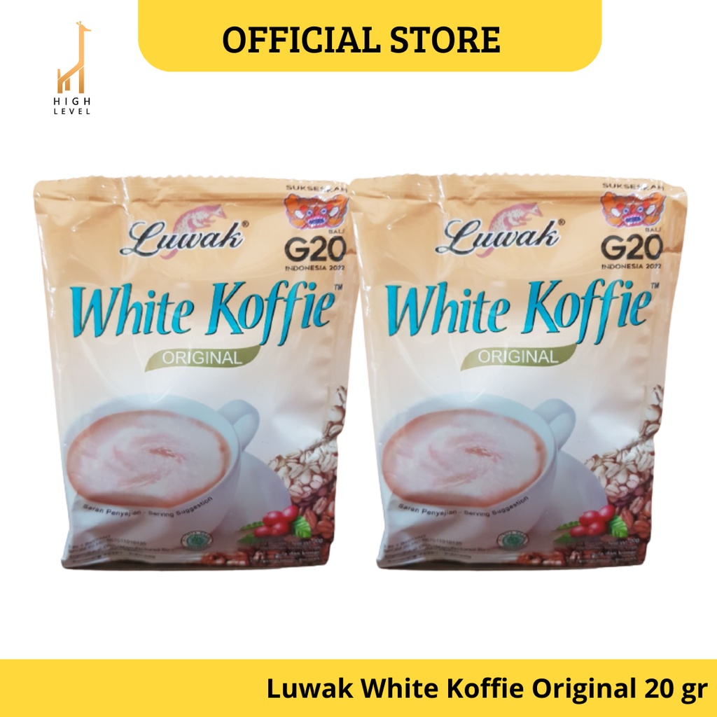 

Kopi Coffee Luwak White Koffie Original 20 gr