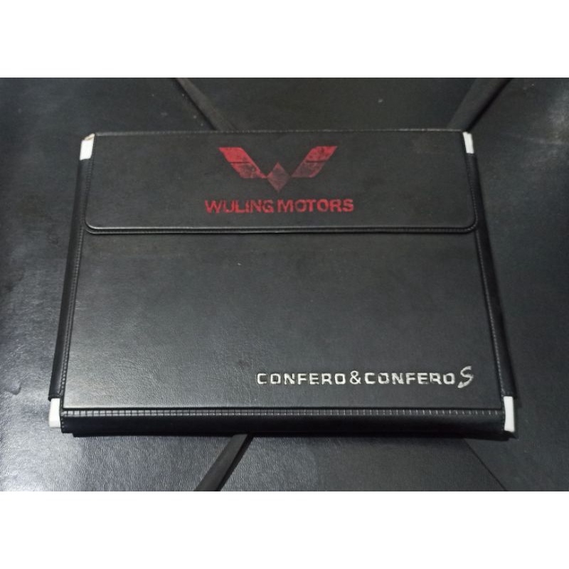 Jual tas manual book wuling confero motors s serbaguna ex mobil untuk