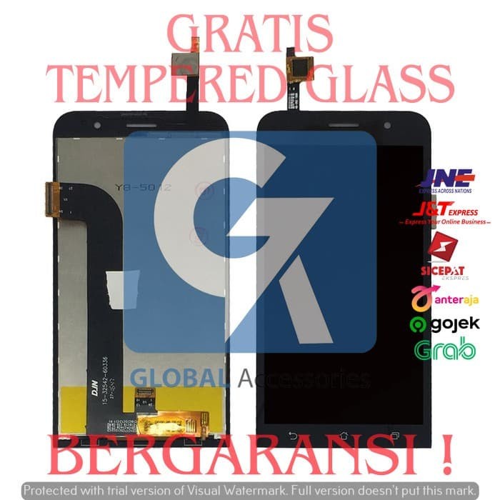 Lcd + Touchscreen Asus Zenfone Zb500Kg / X00Bd Asus Zenfone Go Lite