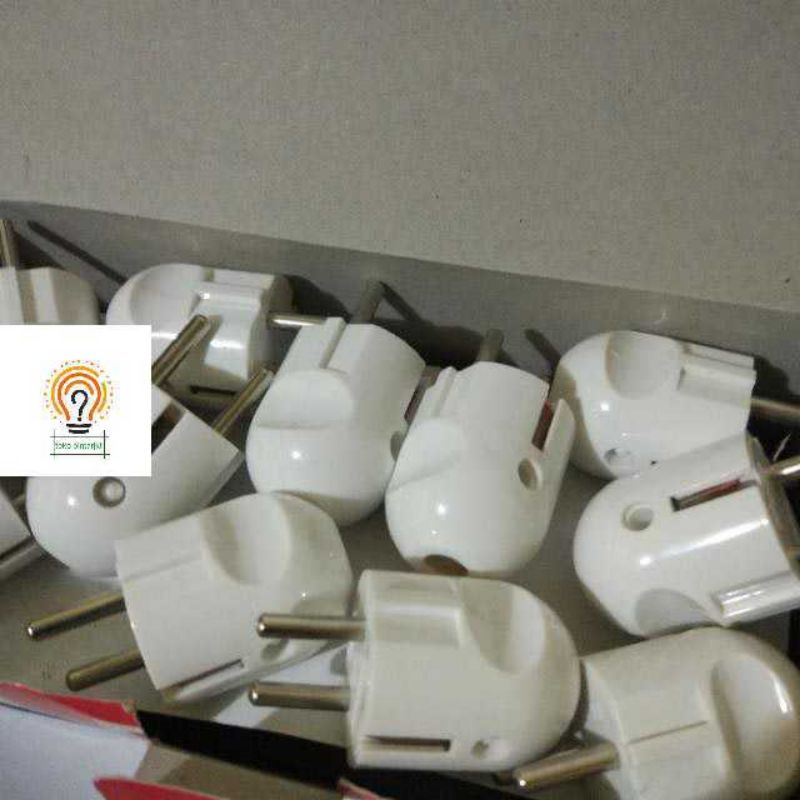 Steker Arde Bulat/Steker Colokan Listrik
