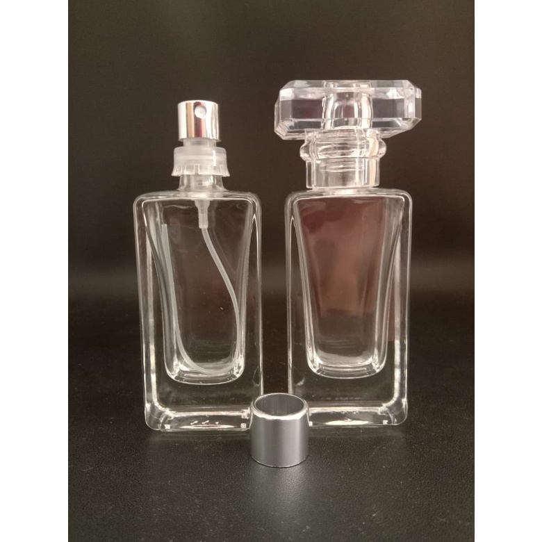 Botol Parfum Press V32652 Easypum+Ring Silver Tutup Ch Bening Lusinan