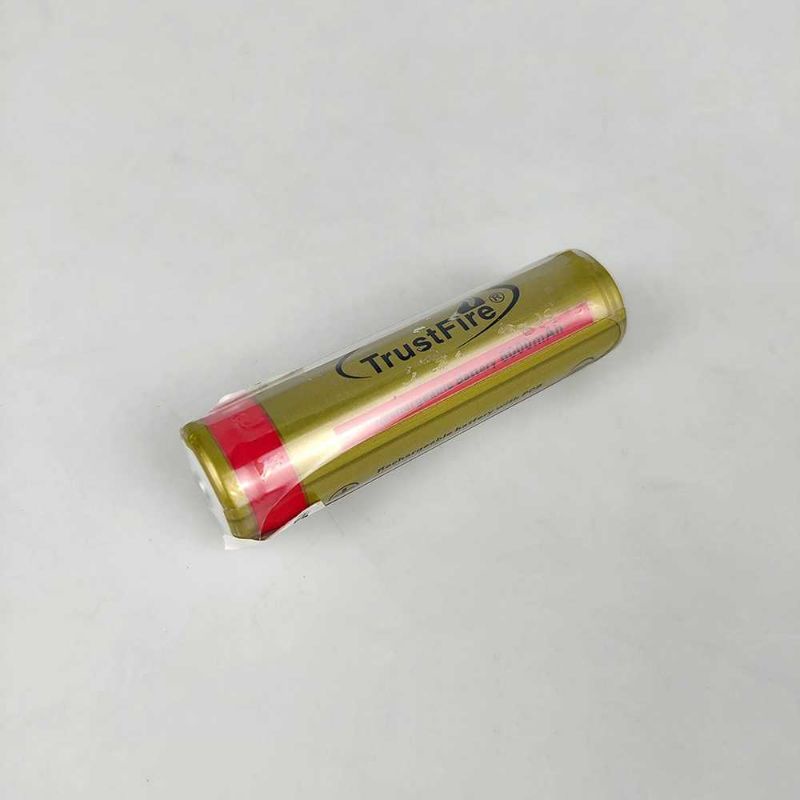 TrustFire Baterai 18650 Protection 6000mAh 3.7V Button Top - BRC18650