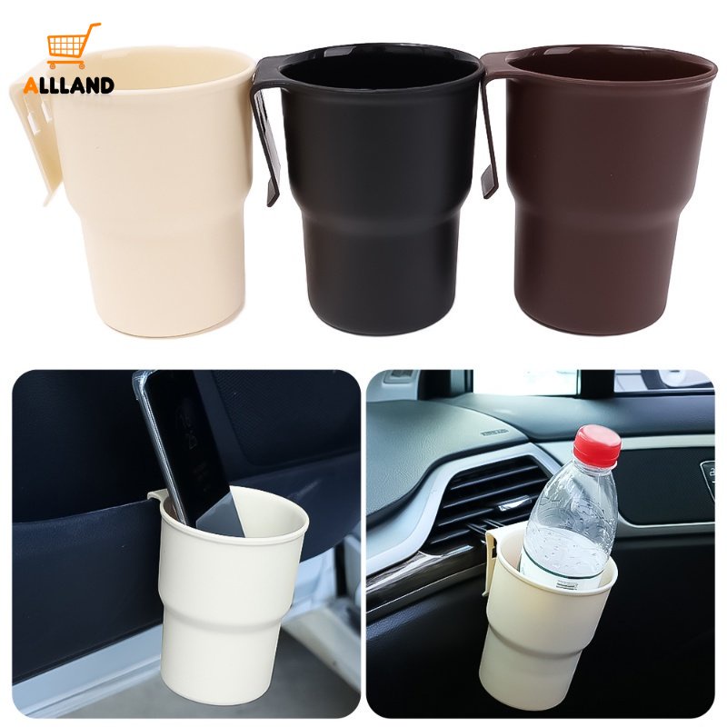 Rak Penyimpanan Botol Air Minum Multifungsi Bahan Plastik Untuk Interior Mobil