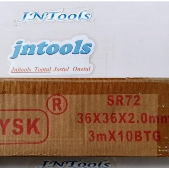 Besi Siku Lubang 2 Meter YSK