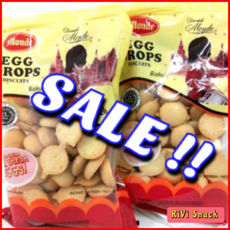 [PROMO] MONDE EGG DROPS 110GR JAJANAN JADUL/SNACK ULTAH