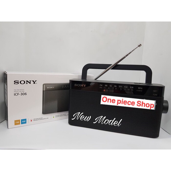 {AbdiStore} Radio Portable Sony FM/AM ICF-306 Original Murah