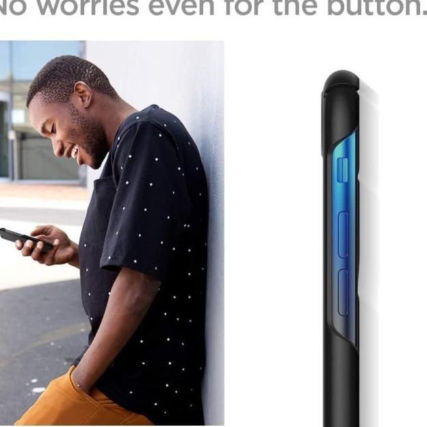 Case iPhone SE 2020 / 8 / 7 Spigen Hardcase Thin Fit Slim Casing - Thin Fit Pro, Black