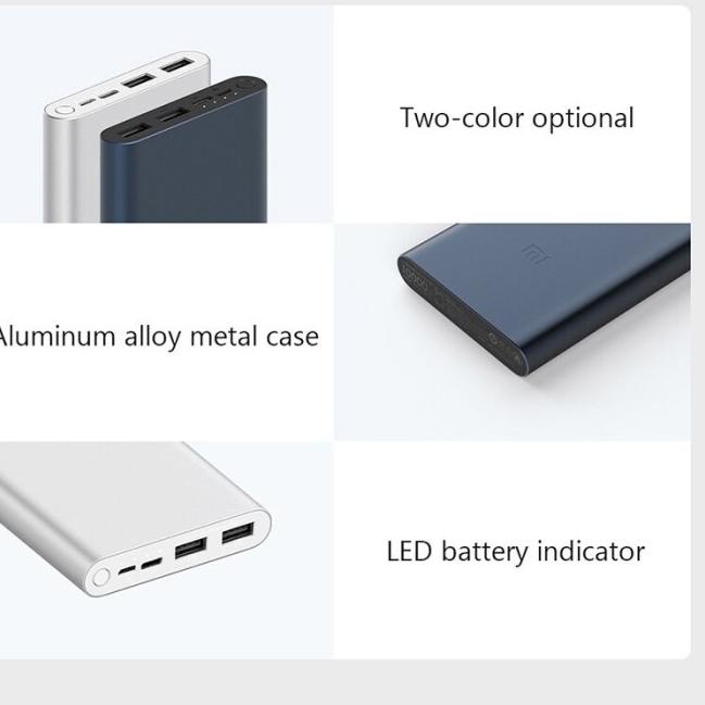 Mi Powerbank 3 Fast Charge 10000mAh 18W Power Bank - Varian 2