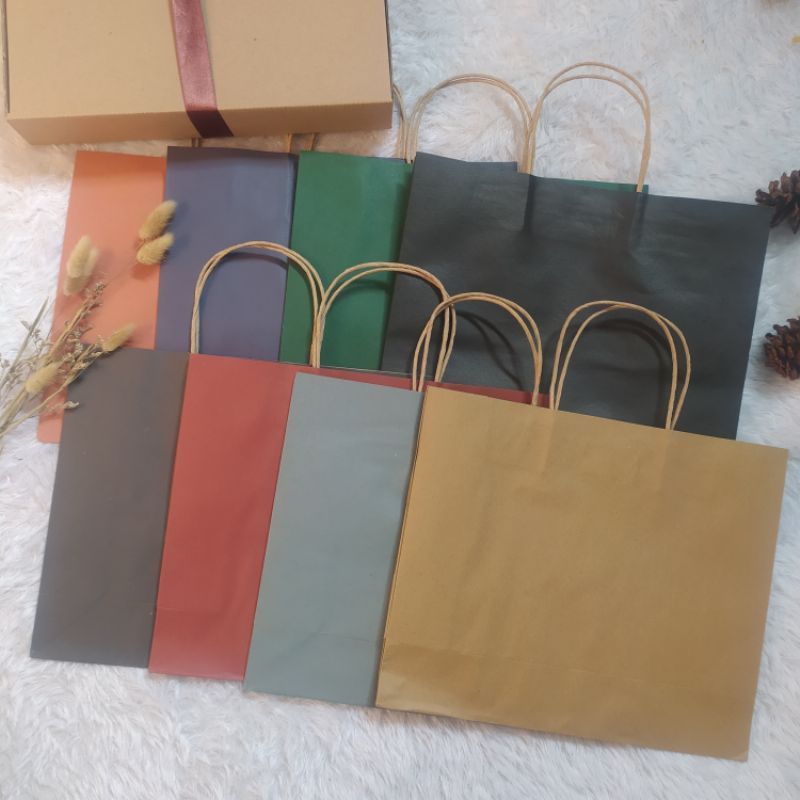 

PaperBag Kraft-PaperBag Souvenir Kantong Kertas Polos