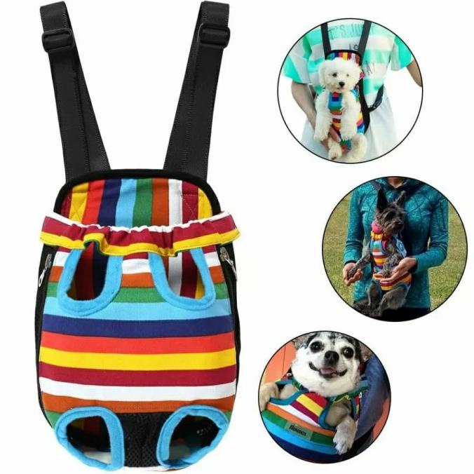 Backpack Pet Carrier Tas Gendong Anjing Kucing Gendongan Ransel Hewan