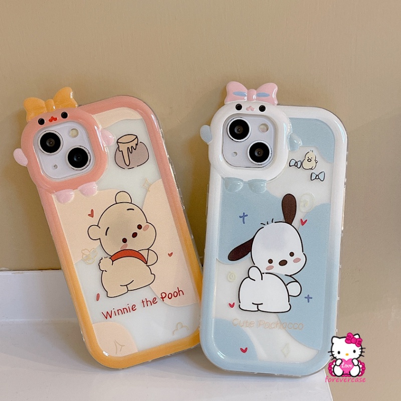 Soft Case Desain Kartun Monster 3D Untuk IPhone 11 13 12 14 Pro MAX 7 8 14 Plus XR 6 6S X XS MAX SE 2020