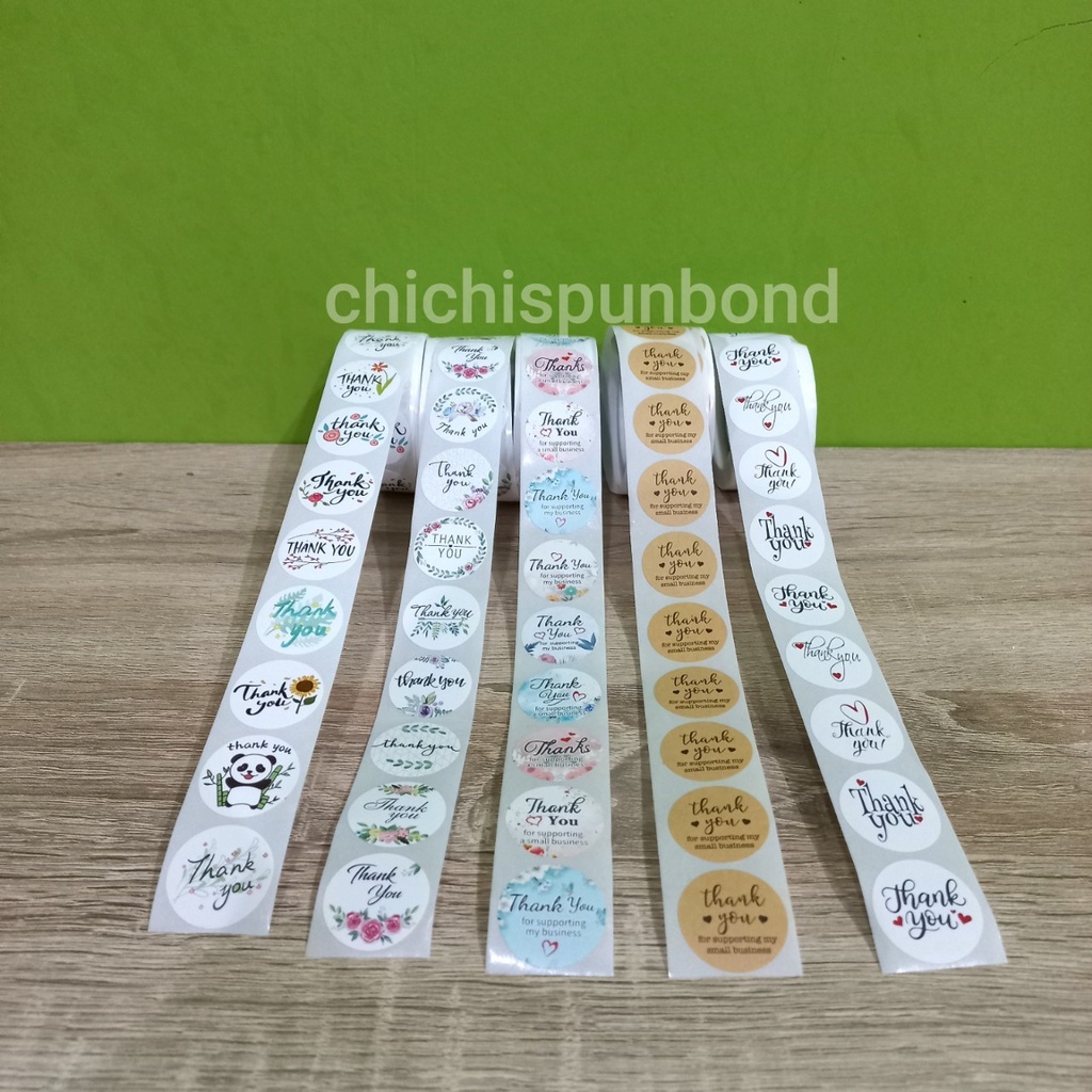 

stiker label thankypu stiker label makanan sticker thankyou for your order online