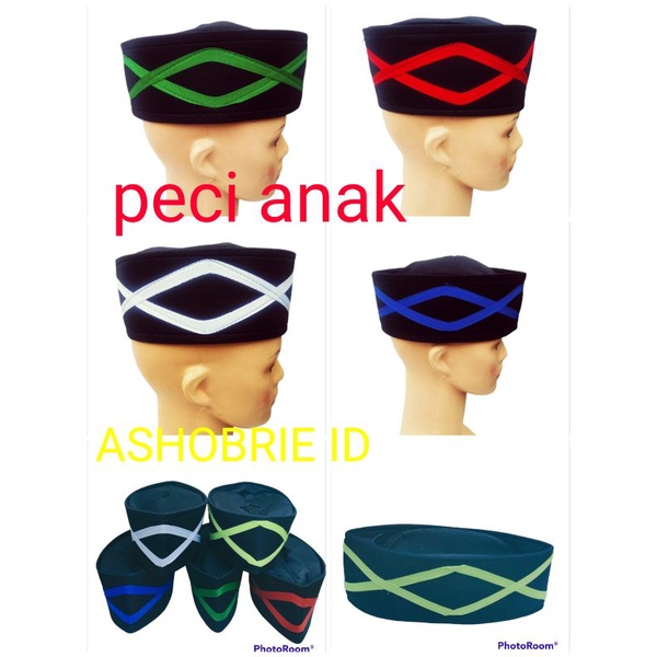 [real pict] Peci anak/Kopiah anak/peci kopiah jalit/peci kambani