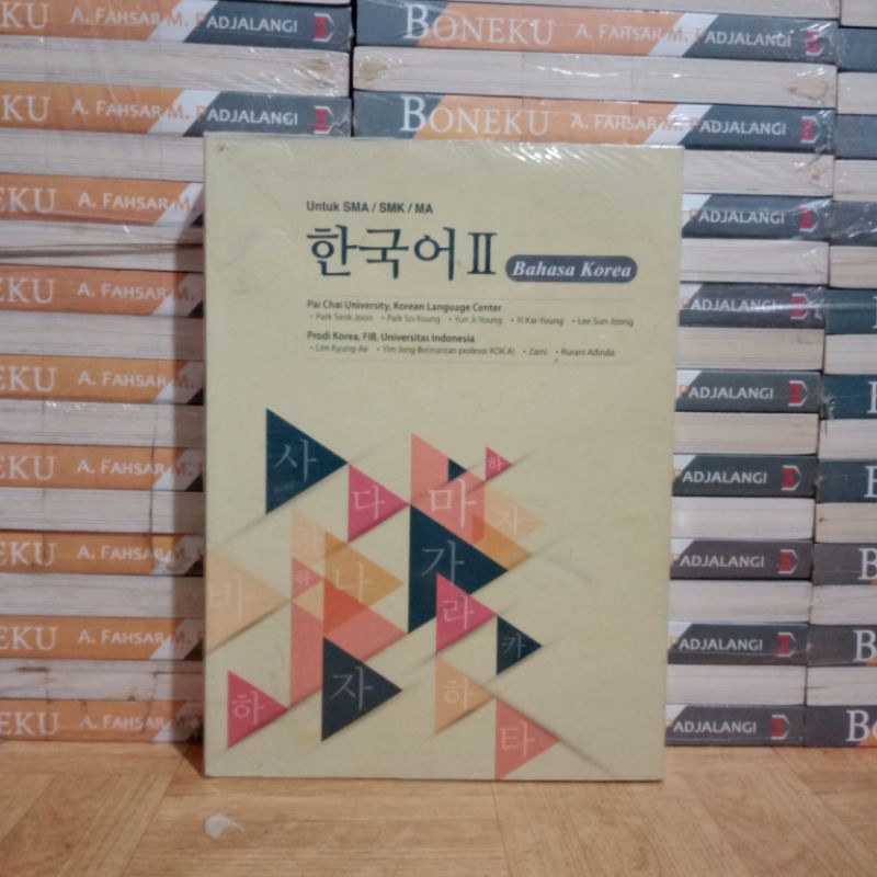 

BUKU ORIGINAL - BAHASA KOREA UNTUK SMA SMK MA