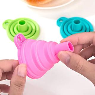 IKILOSHOP Corong Air Silicone minyak flexible lipat portable colorful silikon