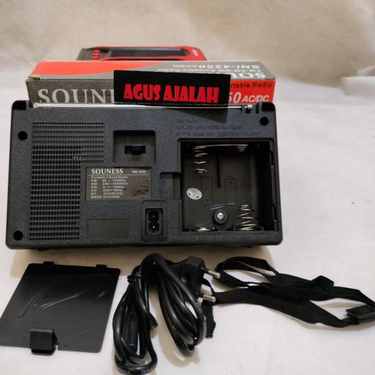 Harga Termuraah ✅cod speaker Radio internasional /souness 4250 radio AM FM SW 2/radio internasional/