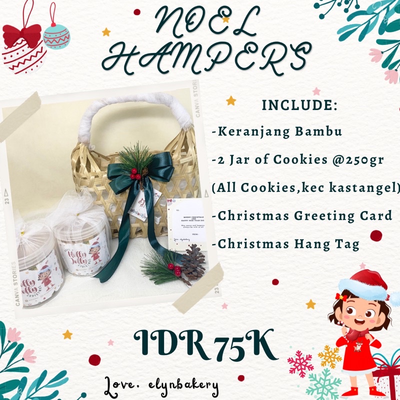 

Kue Kering Hampers - Noel Hampers