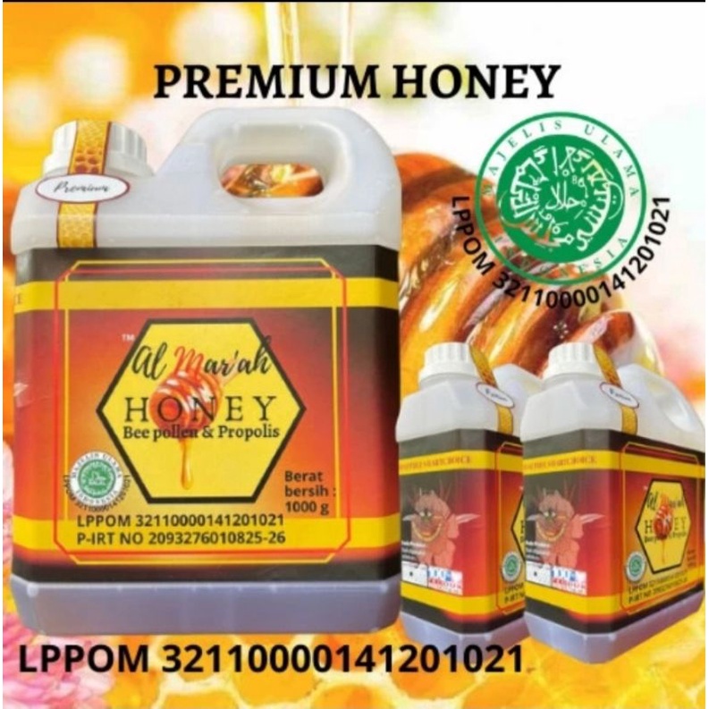 

Madu Premium honey 1kg - al Mar'ah