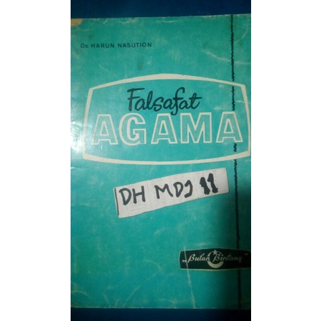 falsafat agama Harun Nasution filsafat Agama harun Nasution buku cet perdana (pertama) 1973 buku Ant