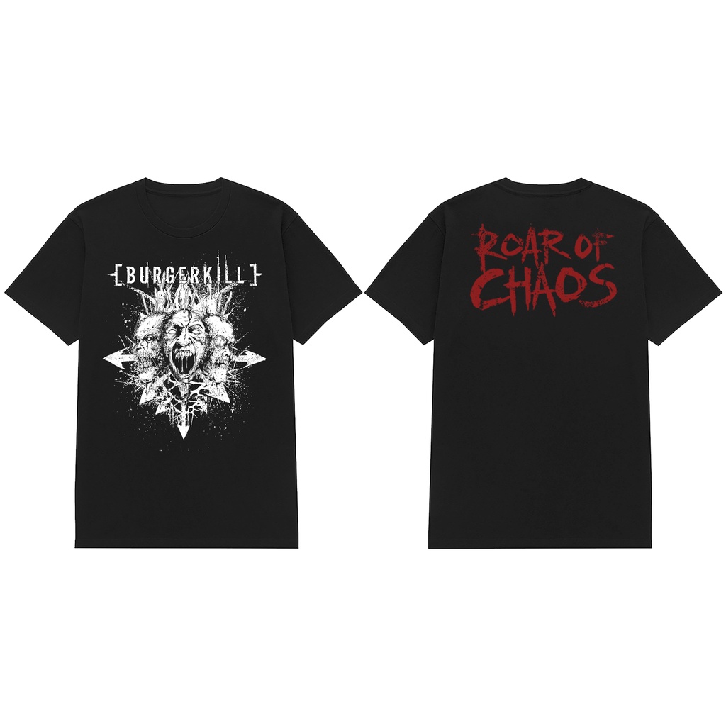 Rocknroll T-shirt Band Burgerkill Roar Of Chaos