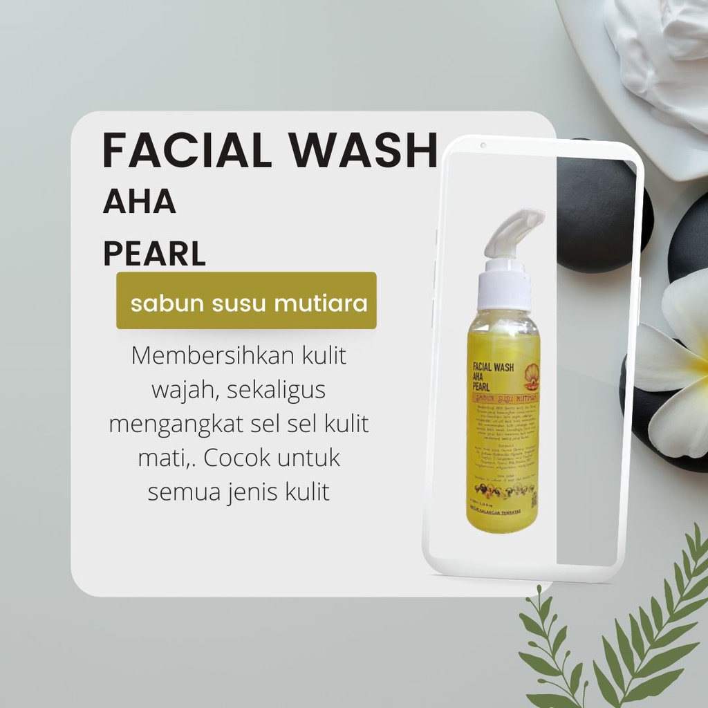 SABUN AHA MUTIARA || SABUN PEARL AHA || SABUN SUSU MUTIARA