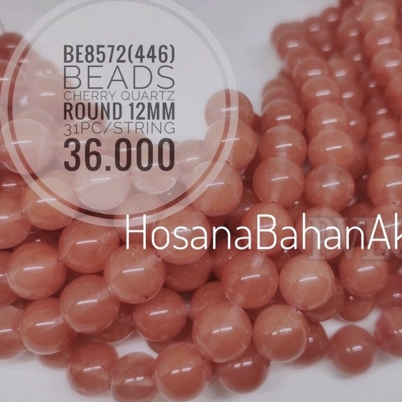 Batu alam/Batu Cherry/Manik manik