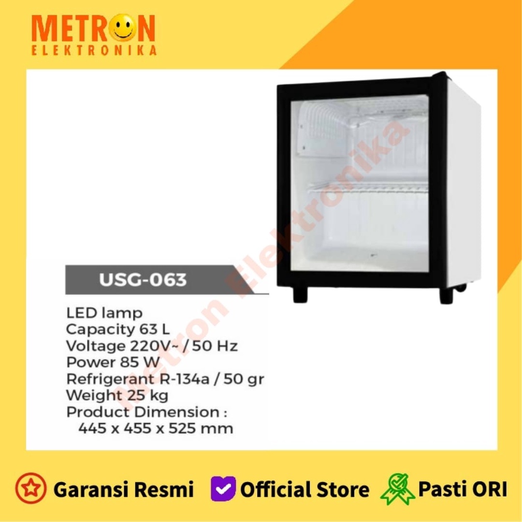 MASPION USG 063 RW SHOWCASE PORTABLE 63 LITER / USG063RW