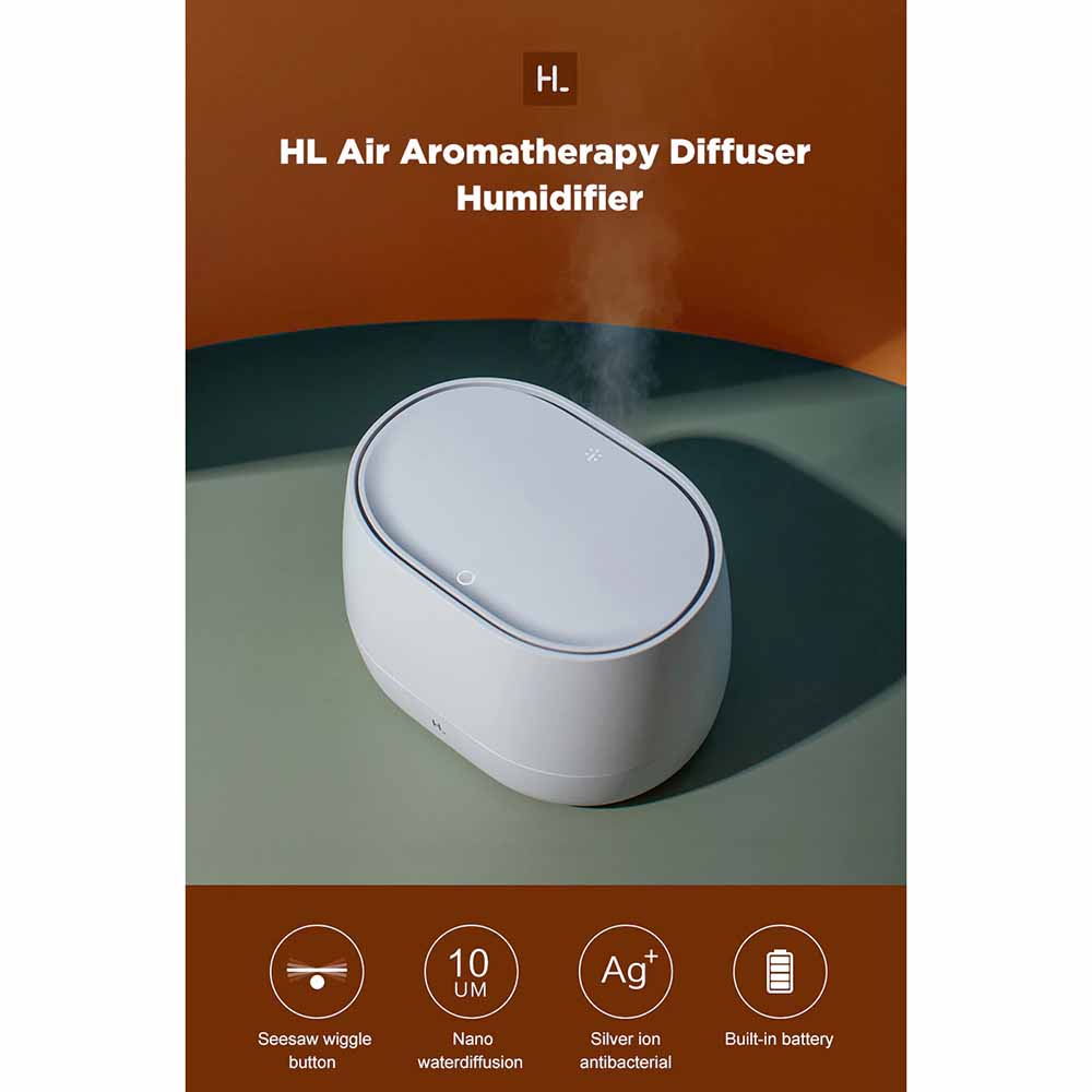 Happy Life Air Humidifier Aromatherapy Diffuser Pro 360ML - HLEOD02 - White