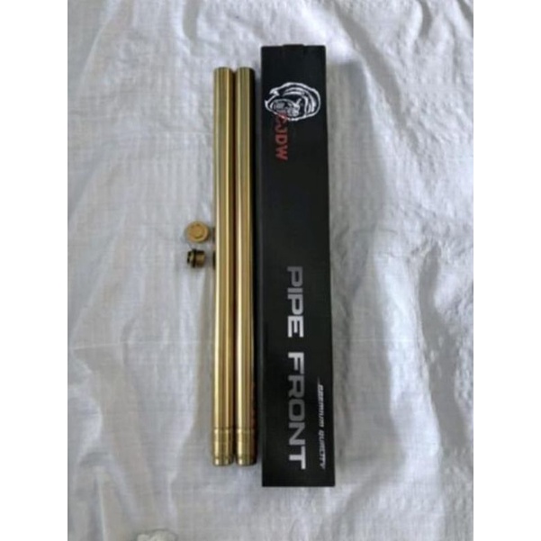 as shock depan ninja r rr 33mm warna gold by CJDW