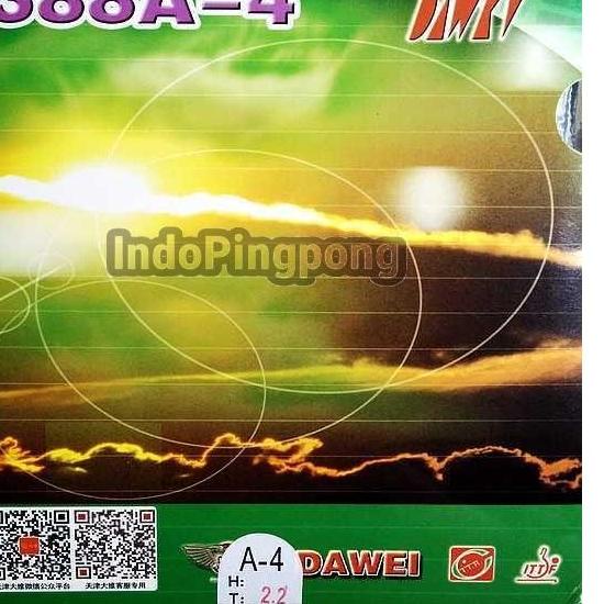 Dawei 388 A-4 ~ Rubber Karet 388A - Hitam