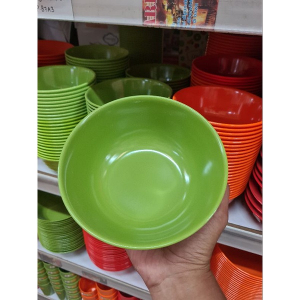 Mangkok Melamine ulir Flying fish