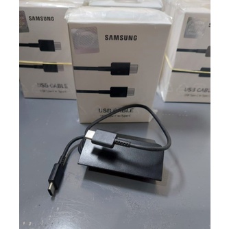 30 HARI GARANSI - KABEL DATA SAMSUNG TYPE C TO TYPE C SUPER FAST CHARGING ORIGINAL  100% A70 A71 A80 A81 NOTE 10