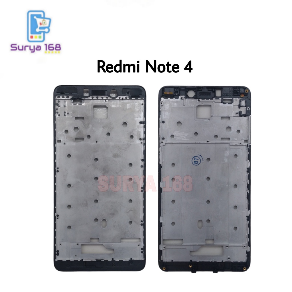 FRAME LCD TULANG TENGAH BEZEL LCD TATAKAN LCD XIAOMI REDMI NOTE 4 COPOTAN MULUS