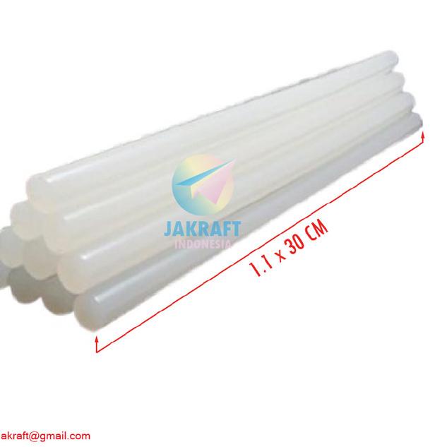 

Refill Isi Lem Tembak Besar 1 KG Lilin Bakar Glue Gun 1.1 x 30 Cm