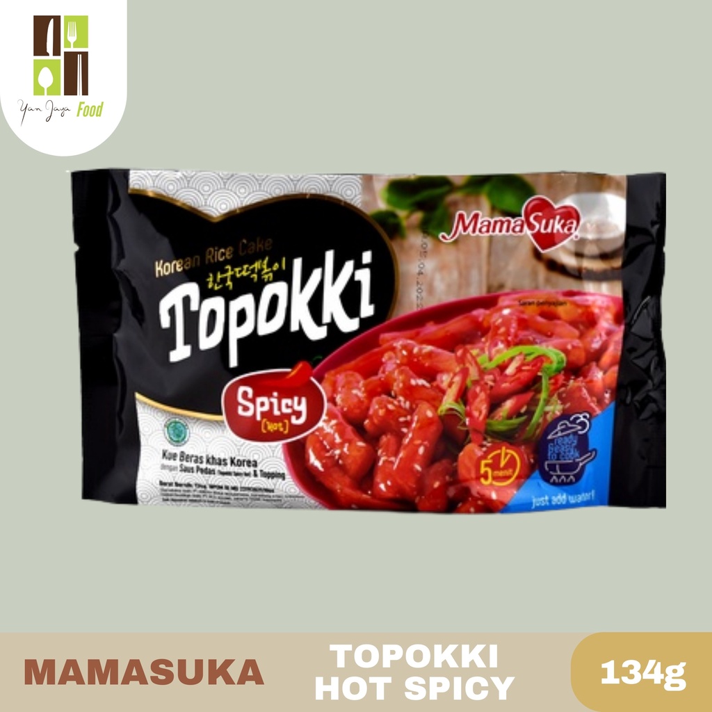 Mamasuka Topokki 134g [Original/Creamy/Hot Spicy]