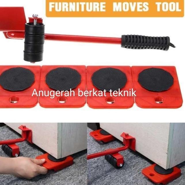 RODA ALAT BANTU PINDAH BARANG FURNITURE MOVE TOOL TROLI TROLLEY 2 RODA