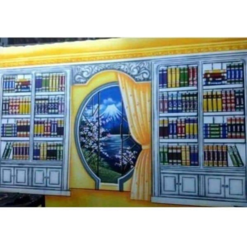background wisuda ukuran 3x2,5m
