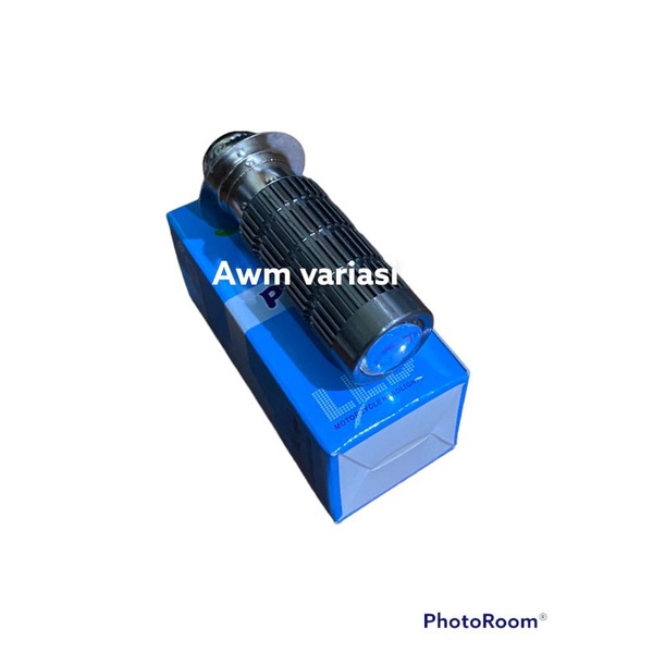 Lampu Depan LED Utama H6 2 Warna Laser Hi Low AC DC High Low Motor Bebek Matic HJG