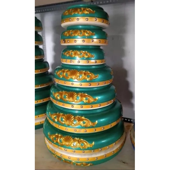 Rebana Qosidah Ukir isi 8 Kulit Natural
