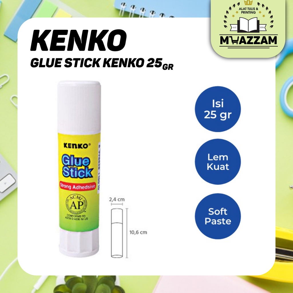 

Kenko Glue Stick 25 Gr