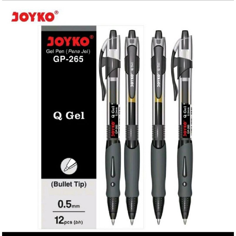 

PULPEN JOYKO CETREK Q-GEL GP 265 ISI/kotak 12 PCS