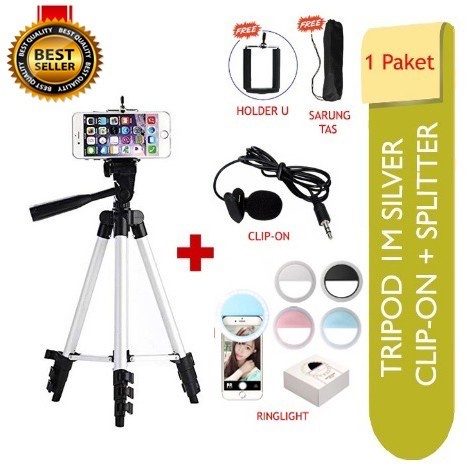 Sta Paket Lengkap Vlog Youtuber For Smartphone 4In1 - Alat Nge Vlog