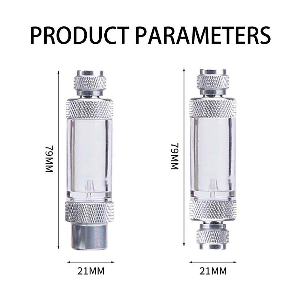 [Elegan] Co2 Bubble Counter Non-Return One-Way Check Valve-Regulator Tangki Ikan Aquarium Diffuser Reaktor Regulator CO2