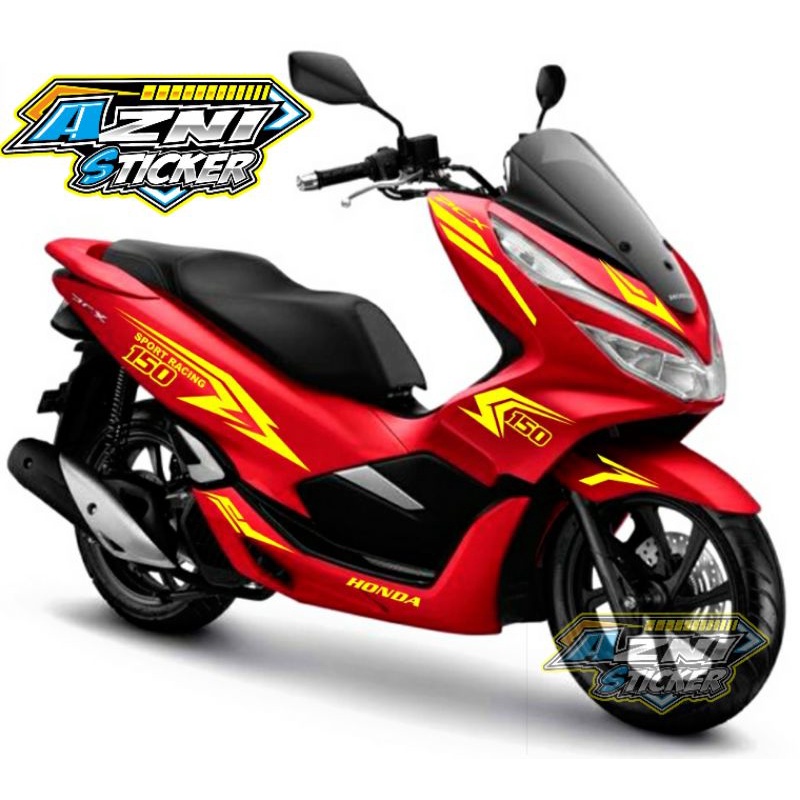 COD Stiker pcx 150 Lis bodi pcx 150 Striping bodi pcx 150