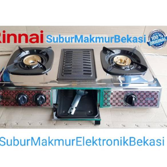 Murah Kompor Gas Rinnai 3Tungku RI-524A