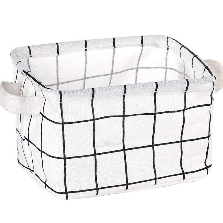 Keranjang Desktop Storage Box Multifungsi Organizer Tas Kosmetik Pouch