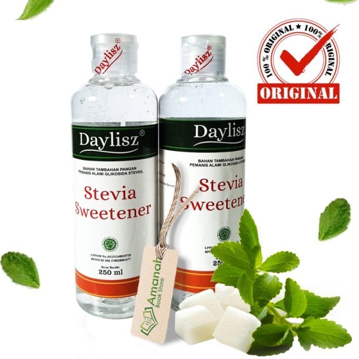 

Daylisz stevia sweetener pemanis alami solusi diabetes gula cair