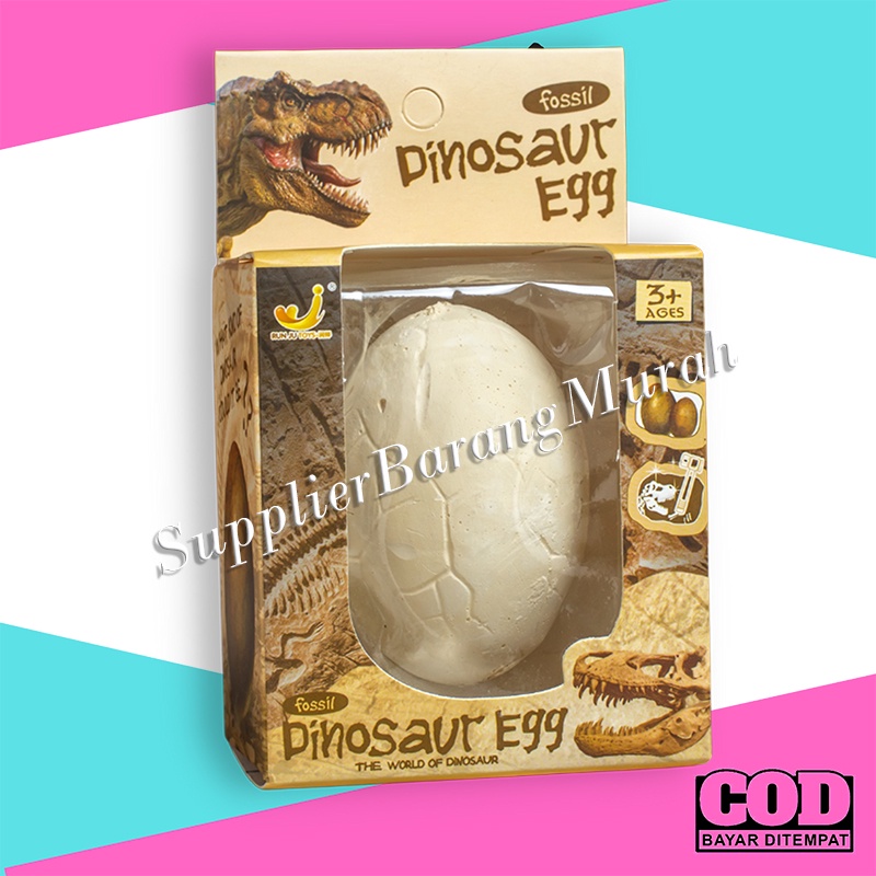 Mainan Fosil Telur Dinosaurus Arkeologi HM0495