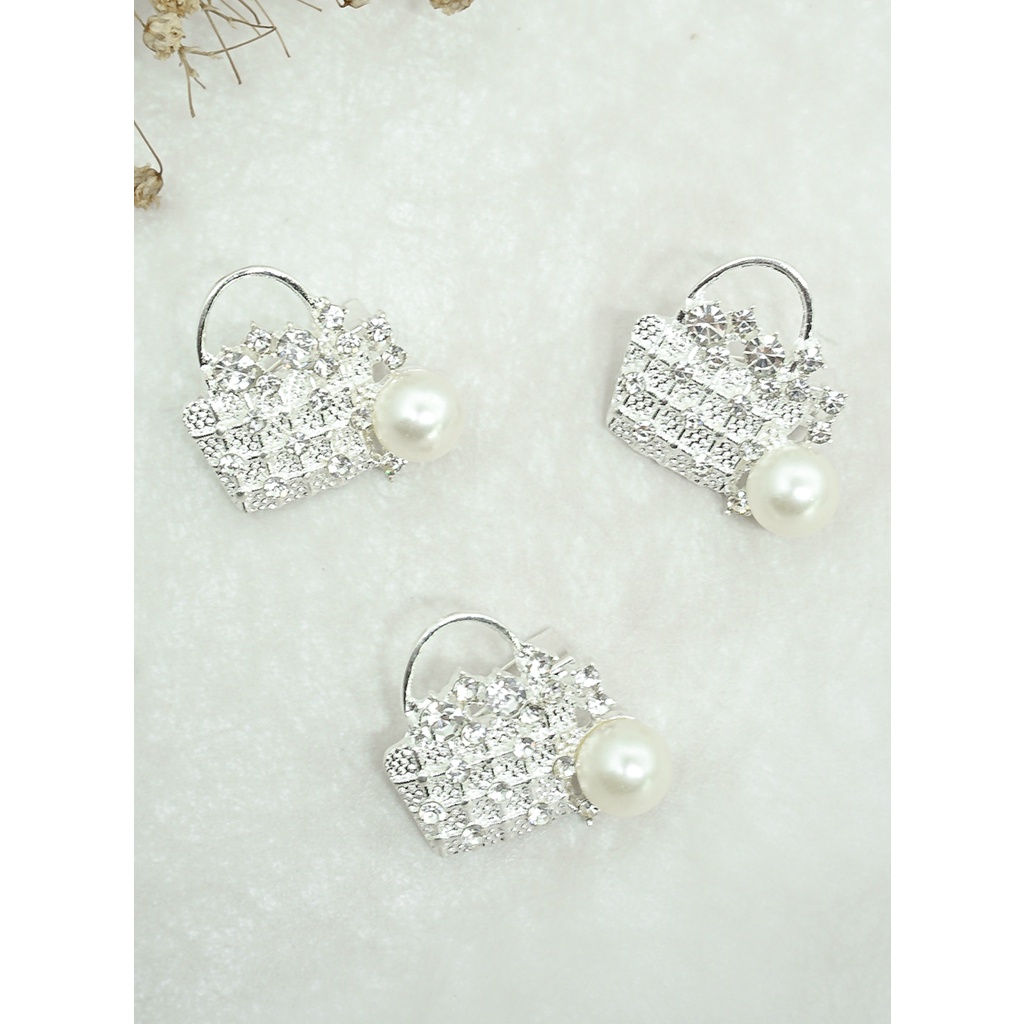 Bros Dagu Mutiara - Bros Dagu Lucu - Bros Anak - Bros Pin Hijab Mini / Bros Mini Korea / Pin Hijab