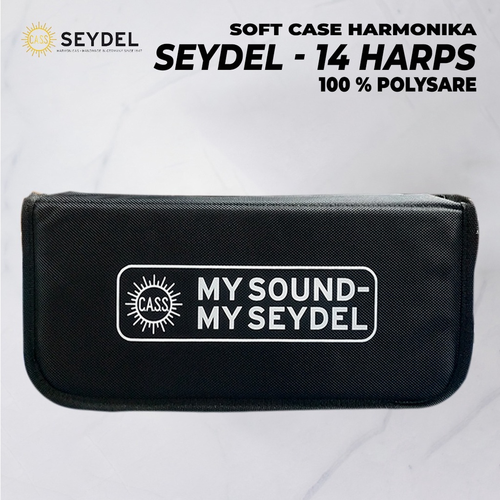 Soft Case Tas Harmonica Harmonika Seydel Isi 14 Harmonica